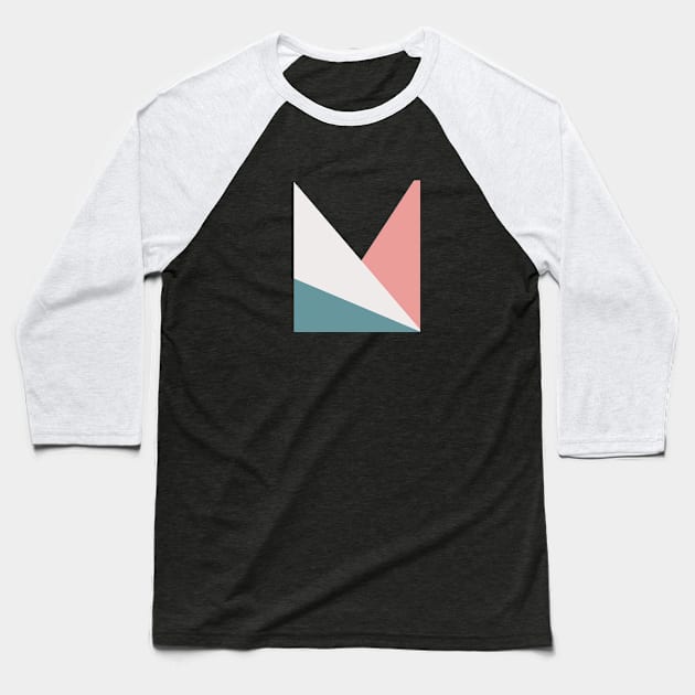 Abstract future triangle Baseball T-Shirt by pepques